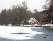 Sonsbeekpark, Arnhem  (c) Henk Melenhorst : Arnhem, Sonsbeek, Sonsbeekpark, sneeuw, snow, winter, boerderij